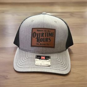 Overtime Hours Leather Patch - 260 Broadway Boutique