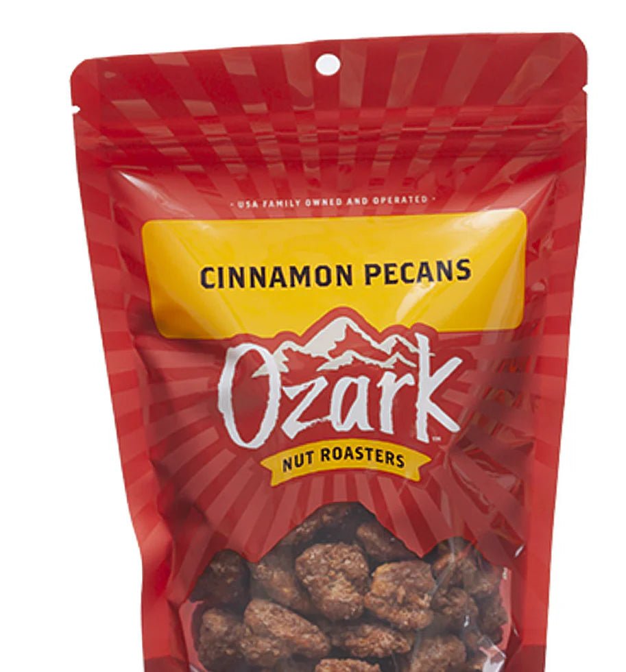 Ozark Nut Roasters Cinnamon Pecans 3oz - 260 Broadway Boutique