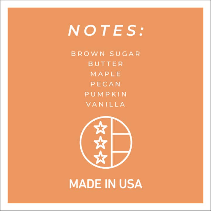 Pecan Belgium Waffles - 34oz Papa Candle - 260 Broadway Boutique