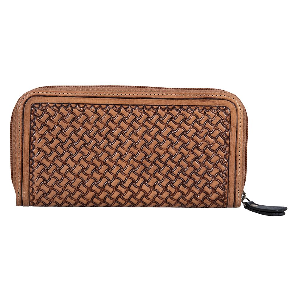 Pecos Creek Trail Hair - on Hide Wallet - 260 Broadway Boutique