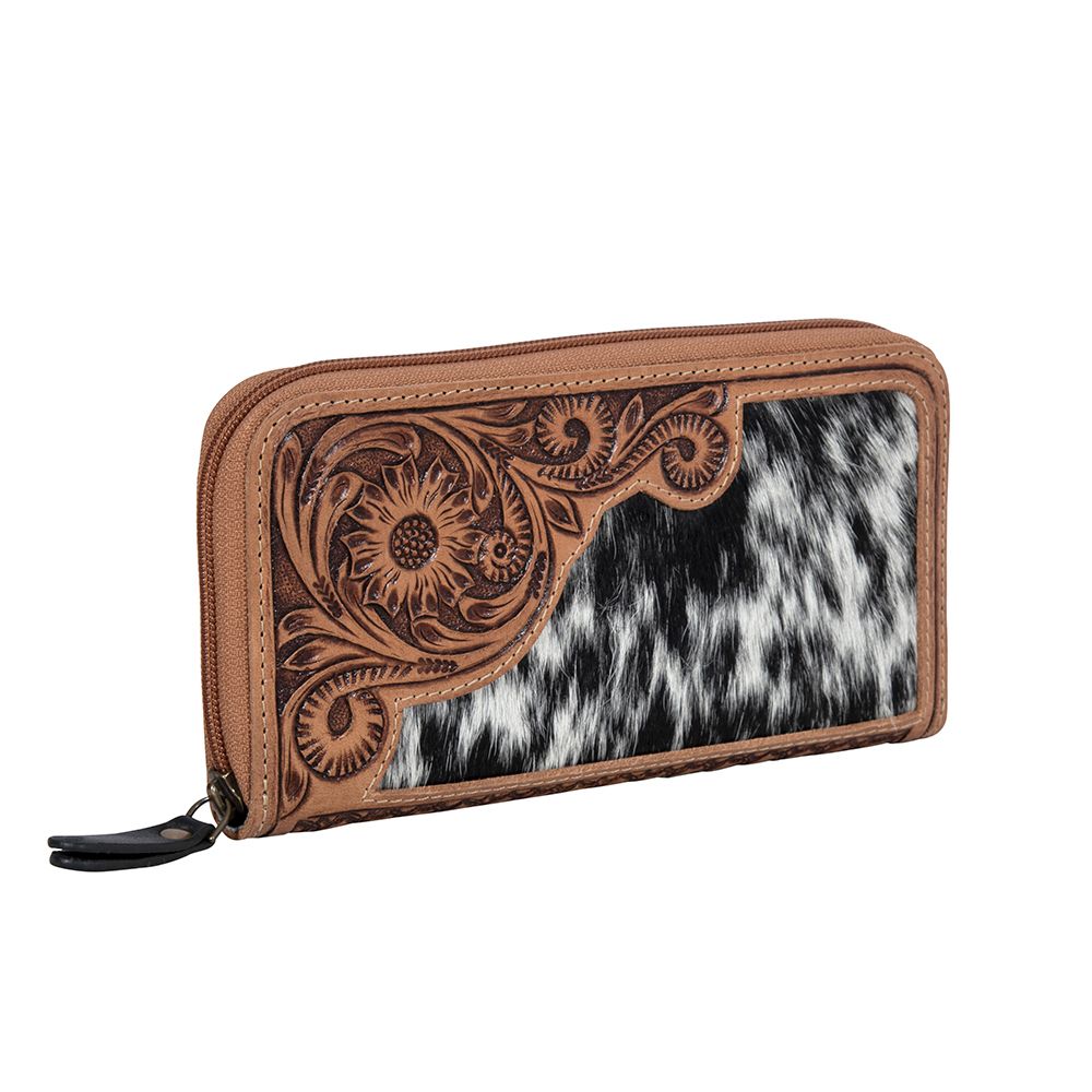 Pecos Creek Trail Hair - on Hide Wallet - 260 Broadway Boutique