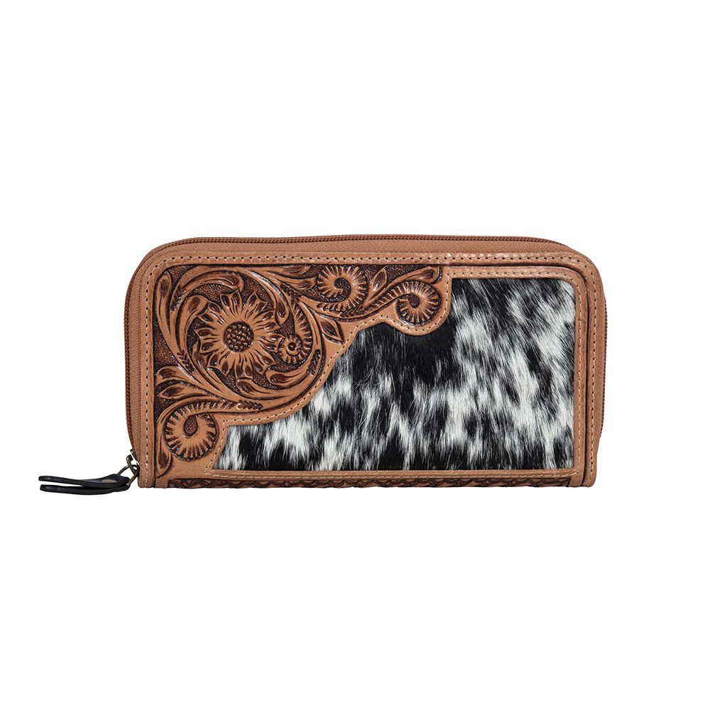 Pecos Creek Trail Hair - on Hide Wallet - 260 Broadway Boutique