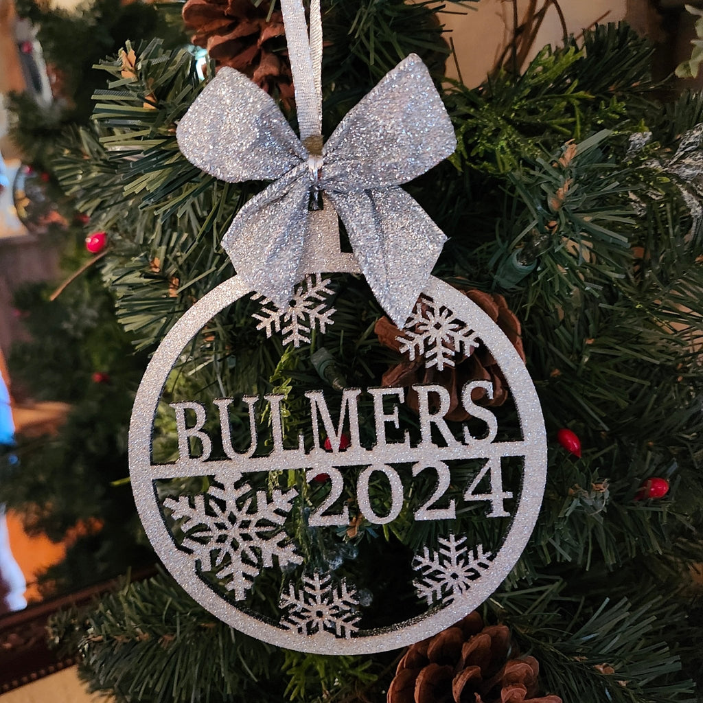 Personalized NAME Ornament - 260 Broadway Boutique