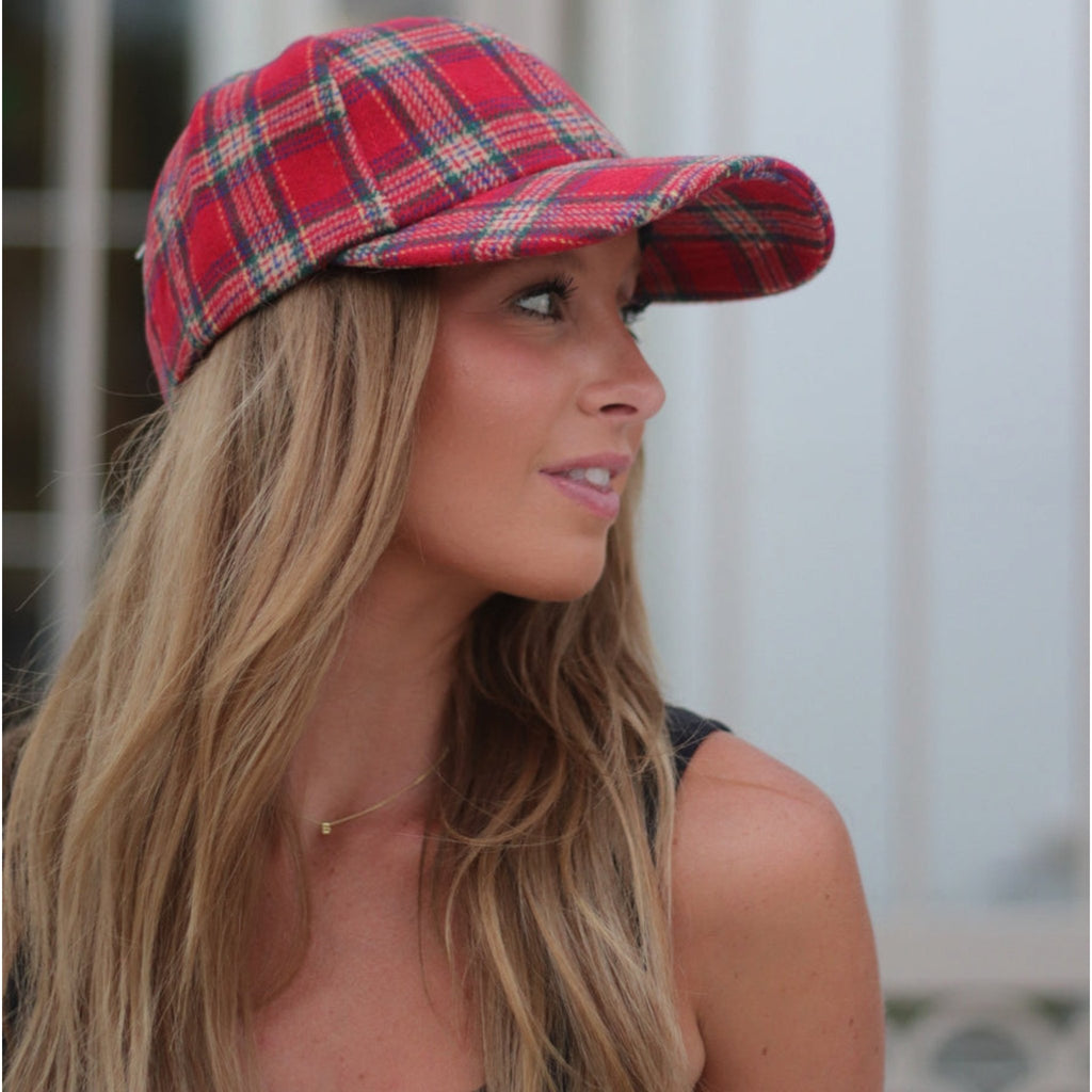 Plaid Hat - 260 Broadway Boutique