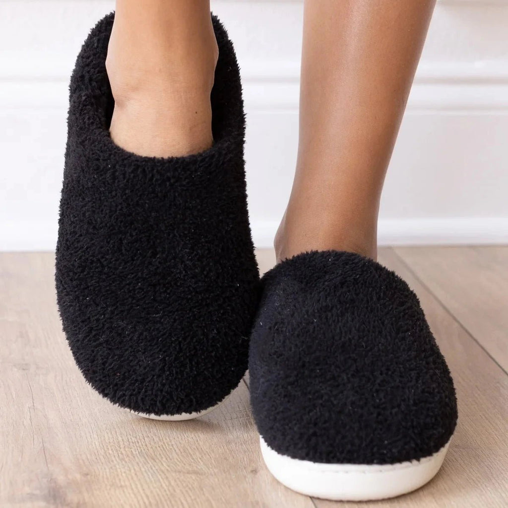 Plushy Bliss Slippers (2 Colors) - 260 Broadway Boutique