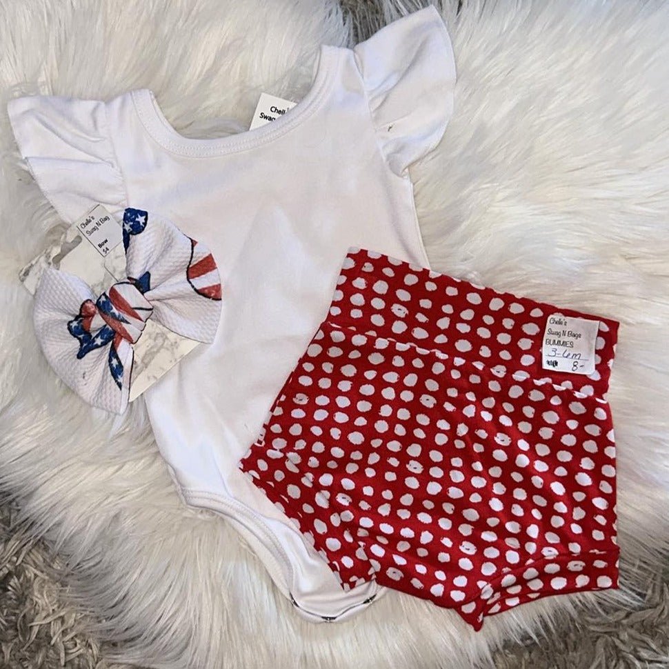 Polka Dot Bummies/Diaper Cover - 260 Broadway Boutique