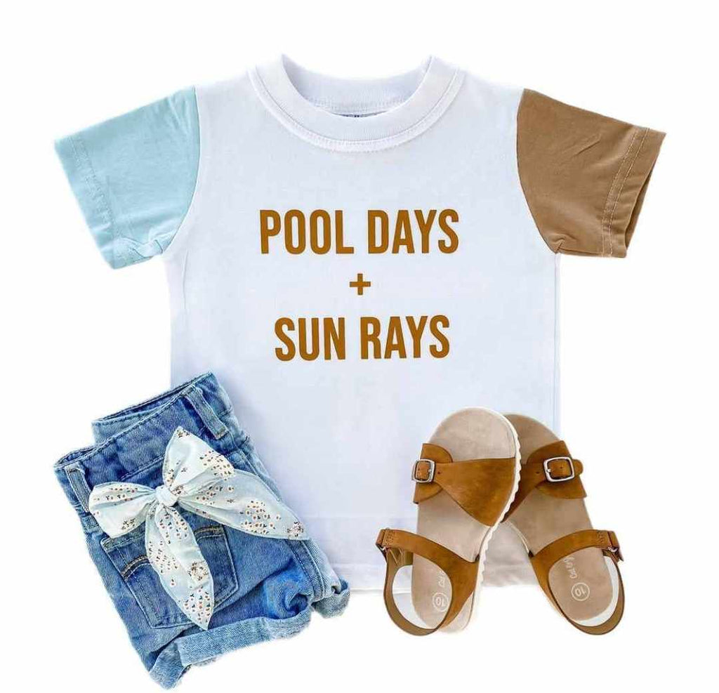 Pool Days Sun Rays Shirt - 260 Broadway Boutique