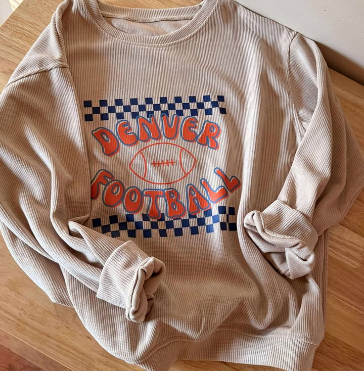 PRESALE Denver Broncos Pullover - 260 Broadway Boutique