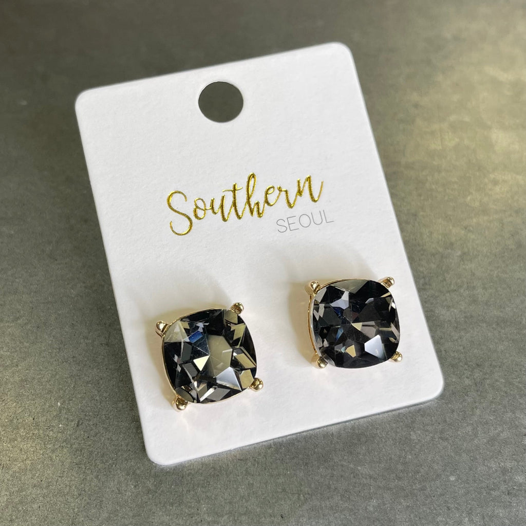 Proud Midnight Shadow Studs - 260 Broadway Boutique