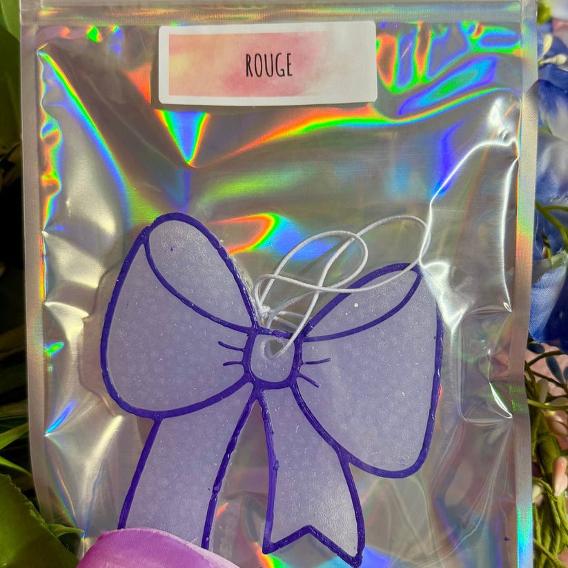 Purple Bow Car Freshie - 260 Broadway Boutique