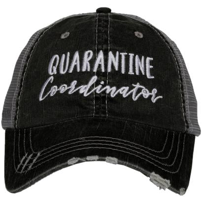 QUARANTINE COORDINATOR TRUCKER HAT - 260 Broadway Boutique