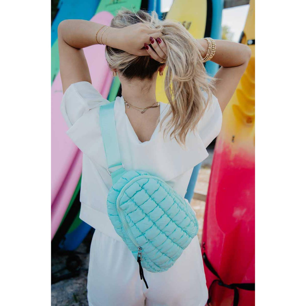 Quilted Sling Bag (Multiple Colors) - 260 Broadway Boutique