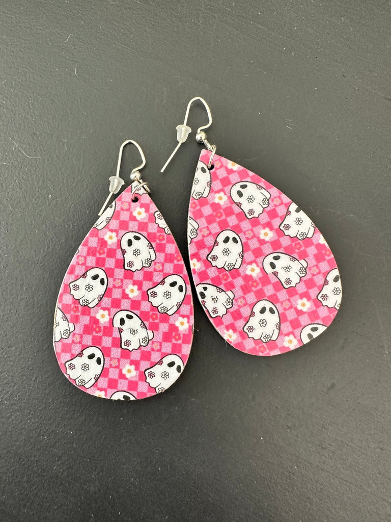 Retro Ghost Earrings - 260 Broadway Boutique