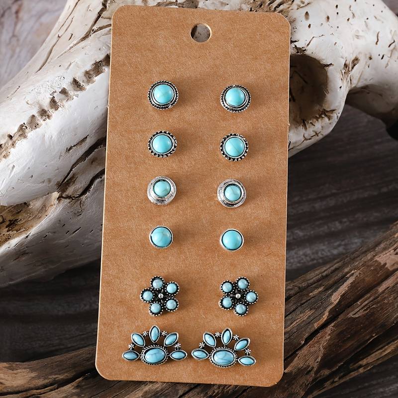 Retro Western Style Earrings - 260 Broadway Boutique