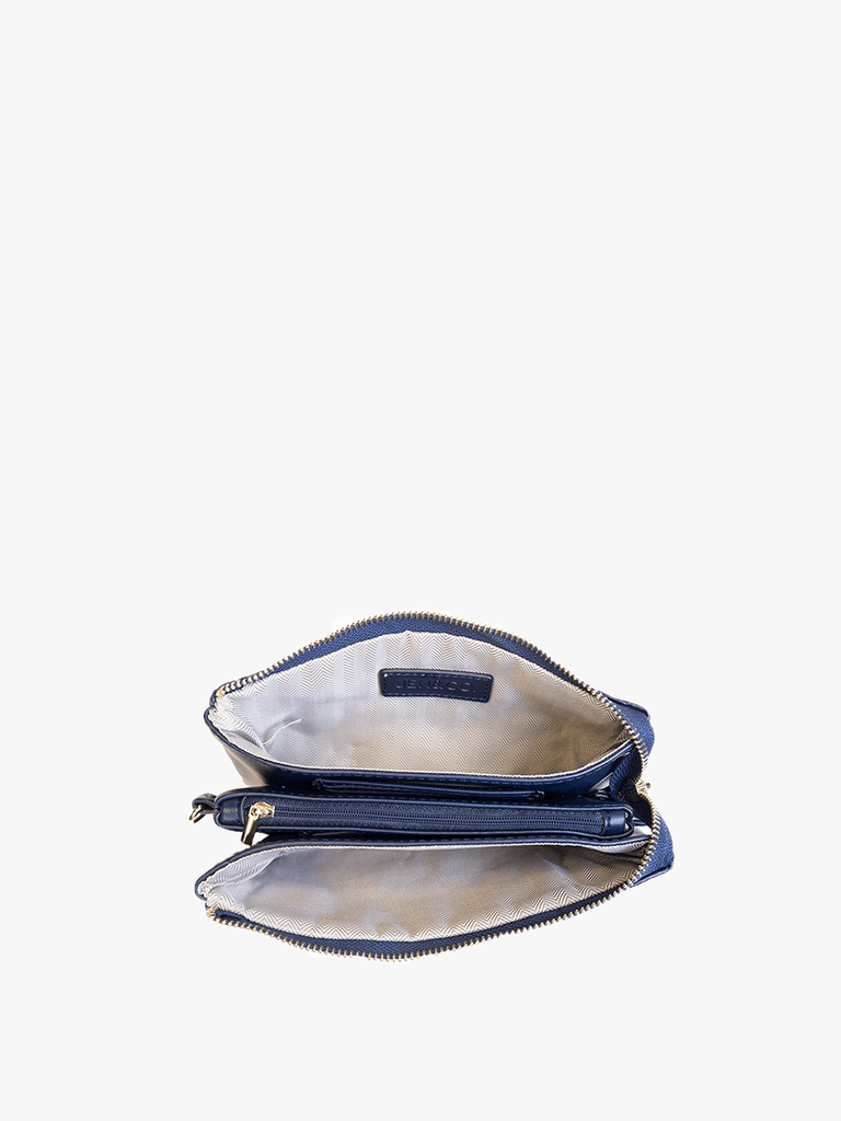 Riley Puffer 3 Compartment Crossbody/Wristlet - 260 Broadway Boutique