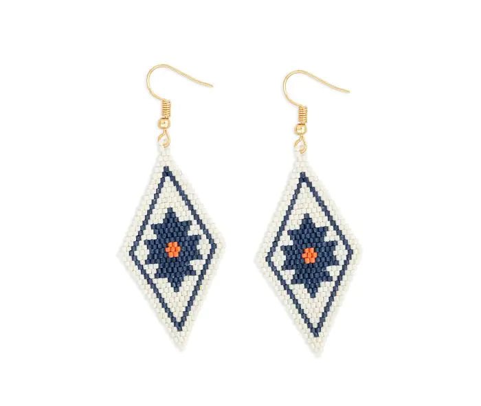 Roaming Sky Beaded Earrings - 260 Broadway Boutique