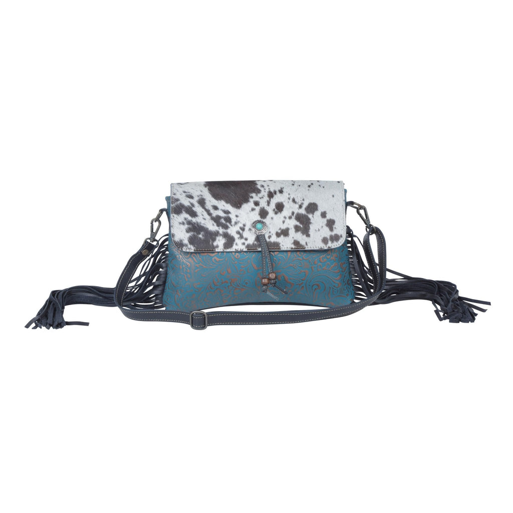 Rococo Leather & Hairon Bag - 260 Broadway Boutique