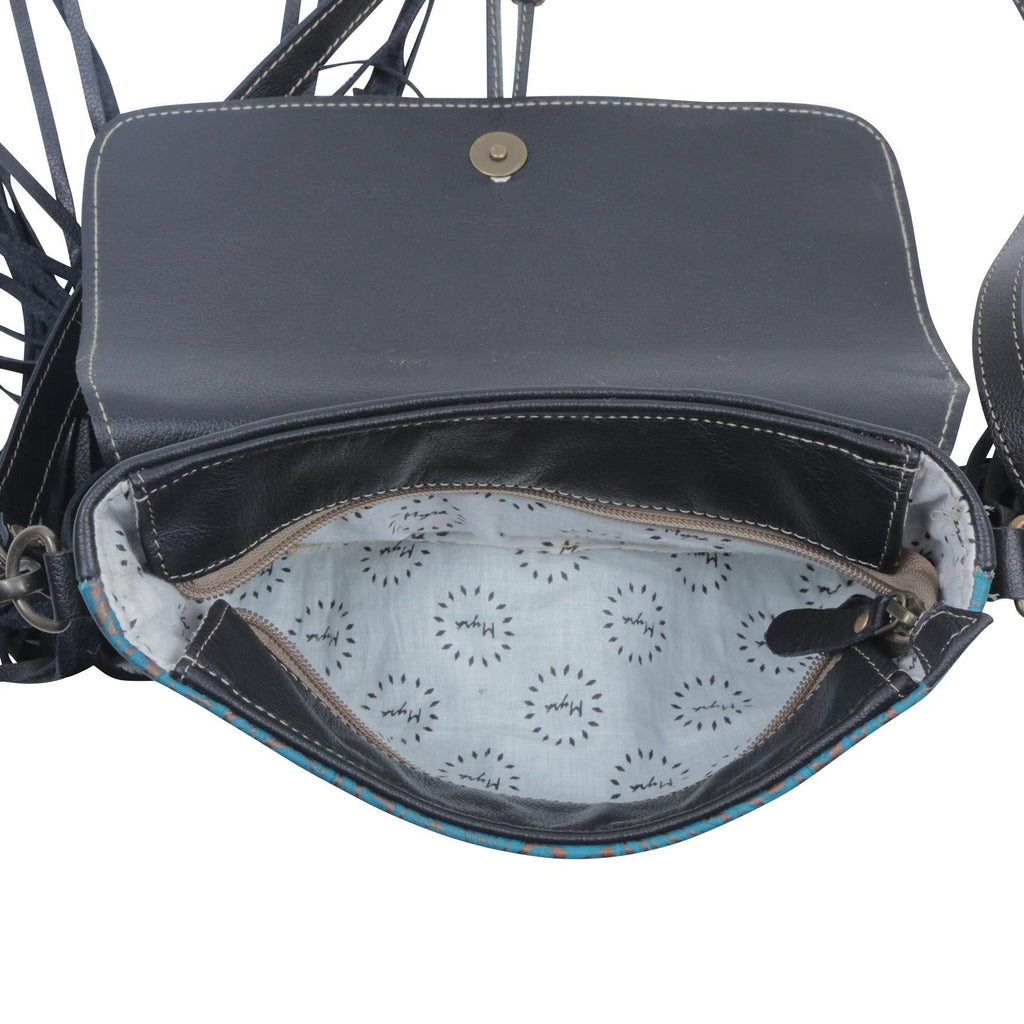 Rococo Leather & Hairon Bag - 260 Broadway Boutique