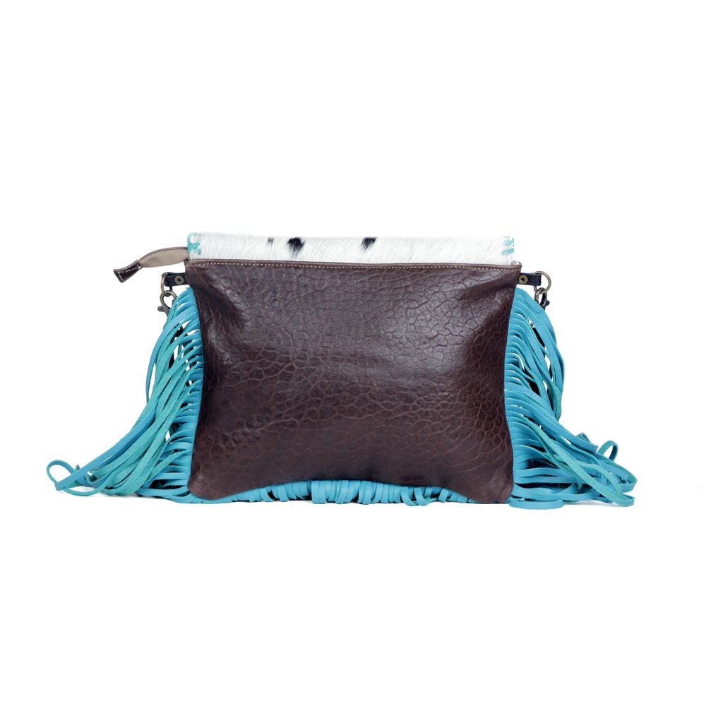 Rococo Leather & Hairon Bag - 260 Broadway Boutique