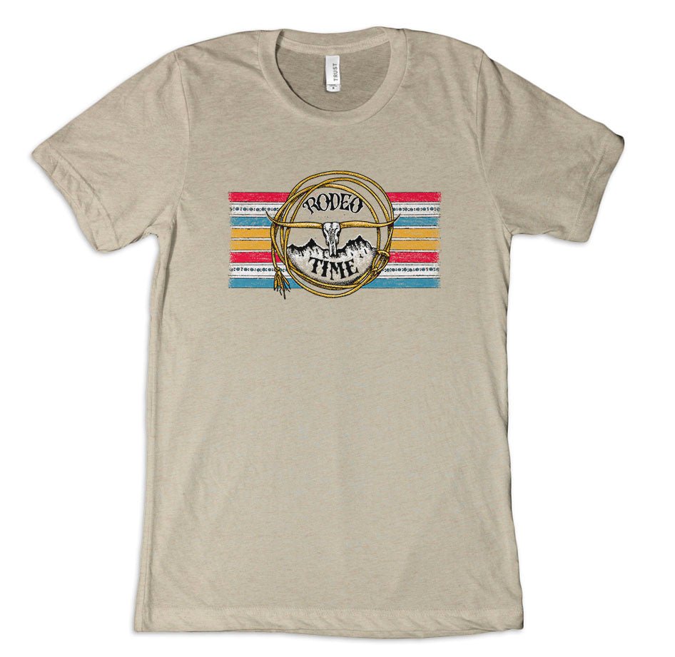 Rodeo Time Serape Rope Tee - 260 Broadway Boutique