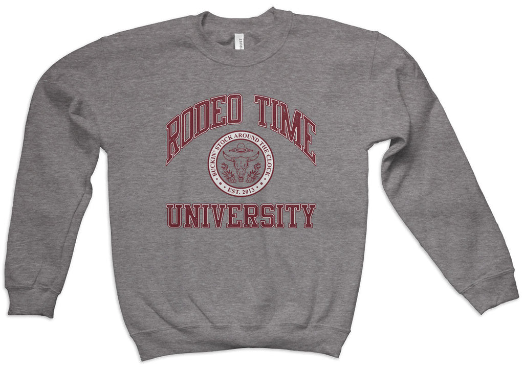 Rodeo Time University Crewneck - 260 Broadway Boutique