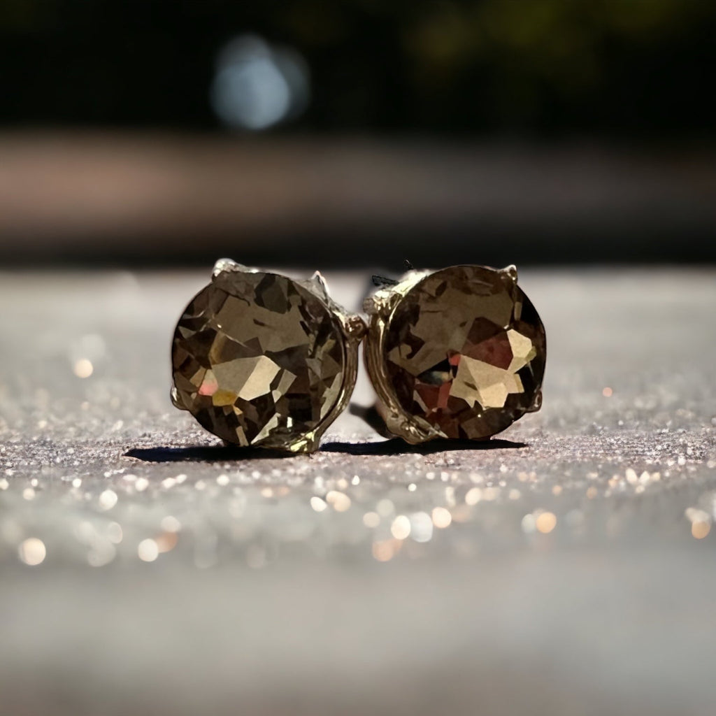 Round Sparkle Studs - 260 Broadway Boutique