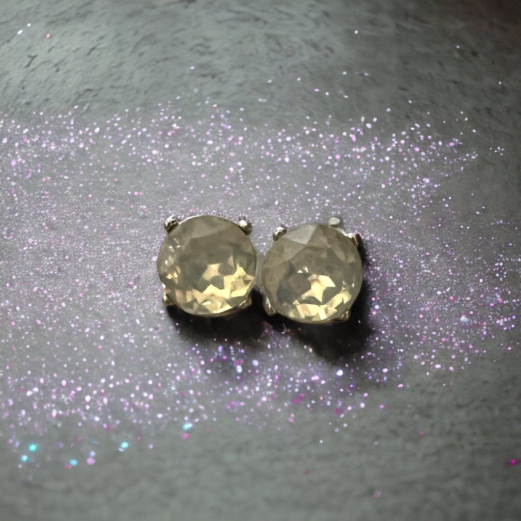 Round Sparkle Studs - 260 Broadway Boutique