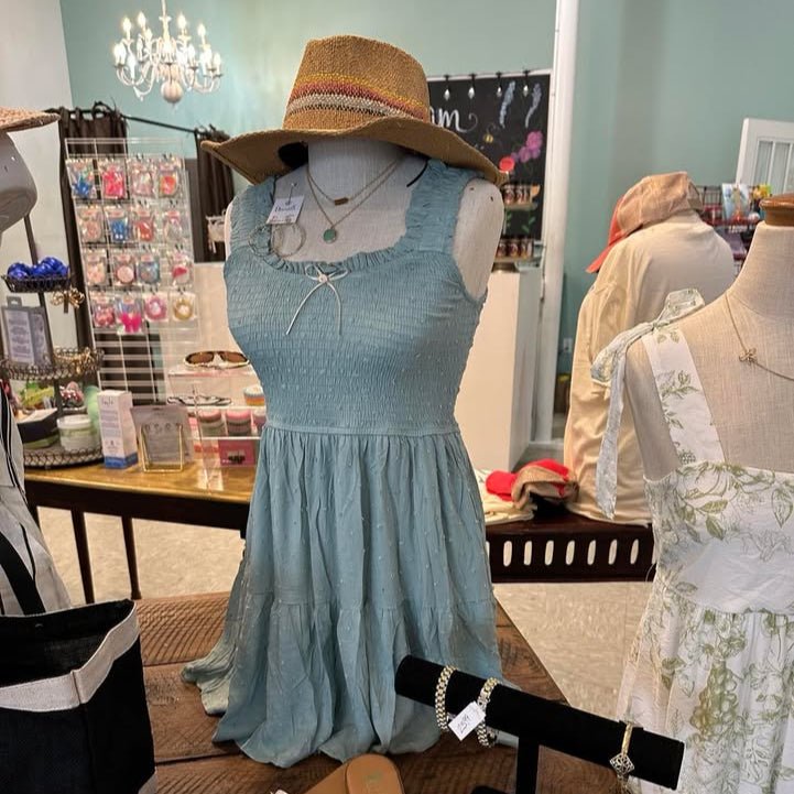Ruffle Strap Dress - 260 Broadway Boutique