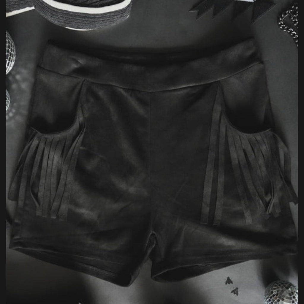 San Angelo Suede Shorts - 260 Broadway Boutique