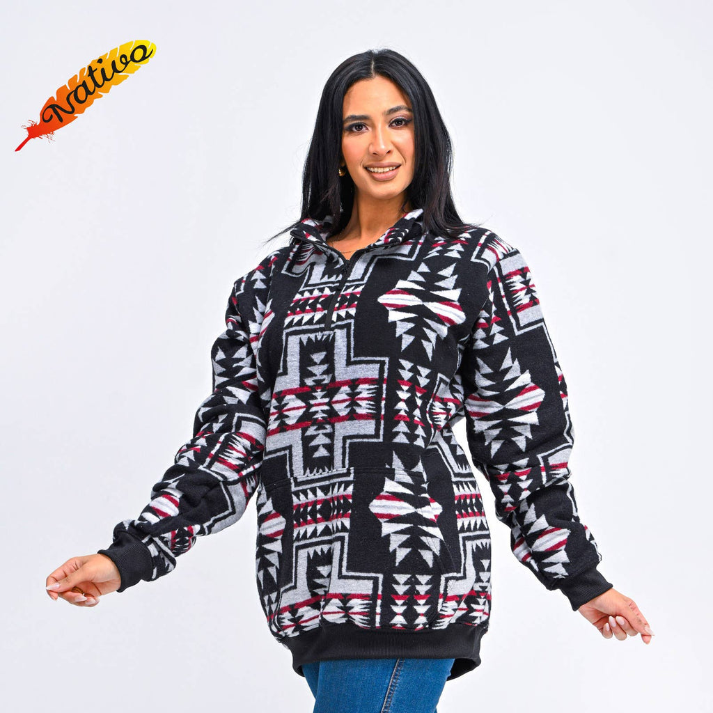Santa Fe Black Pullover - 260 Broadway Boutique