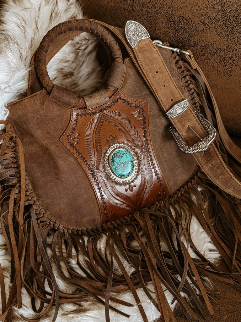 Sedona Tassel Calfskin Bag - 260 Broadway Boutique