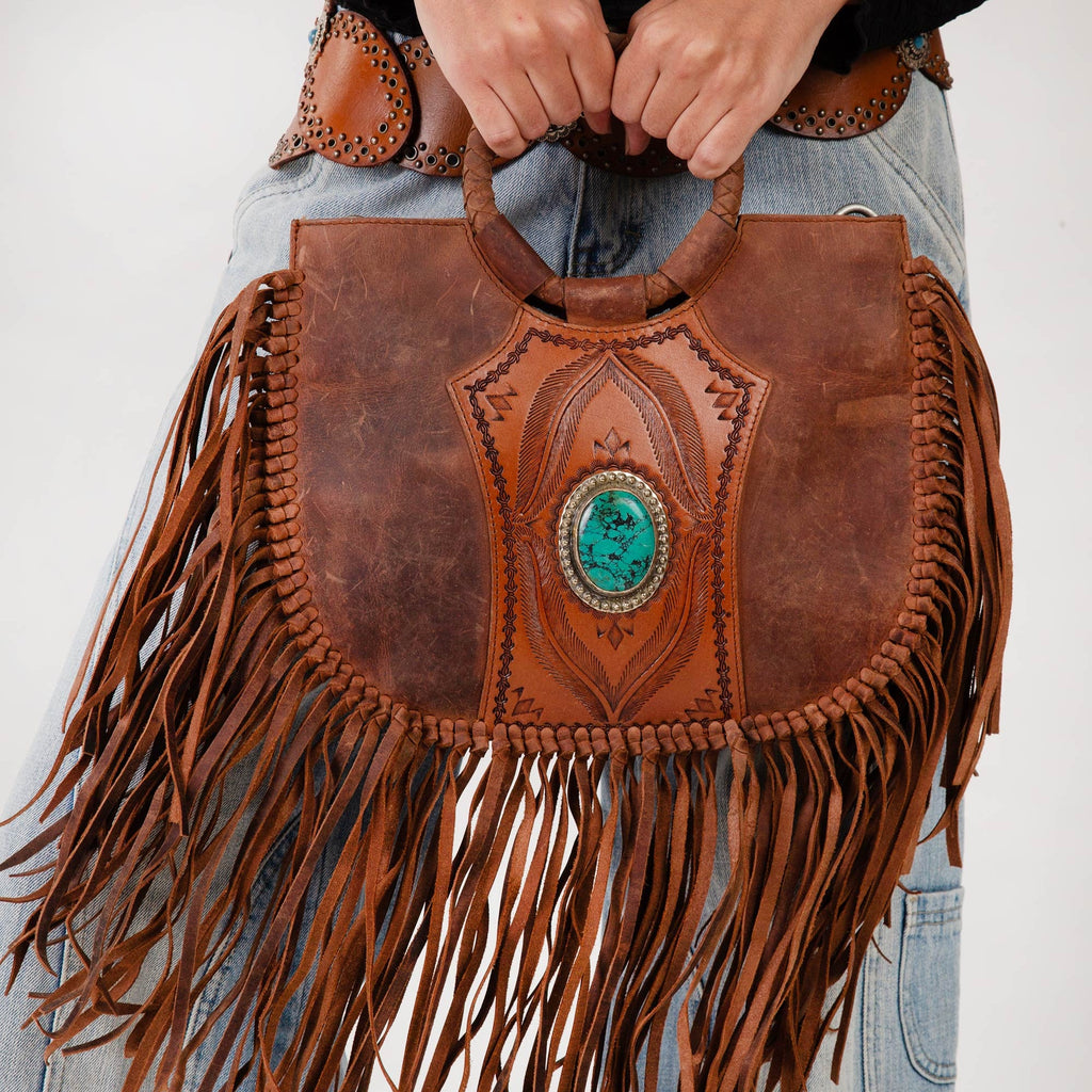 Sedona Tassel Calfskin Bag - 260 Broadway Boutique