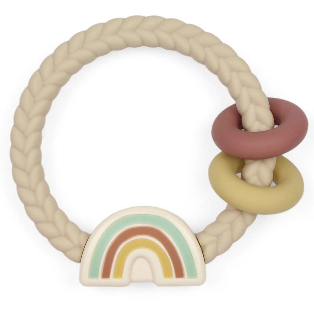 Silicone Teether Rattle - 260 Broadway Boutique