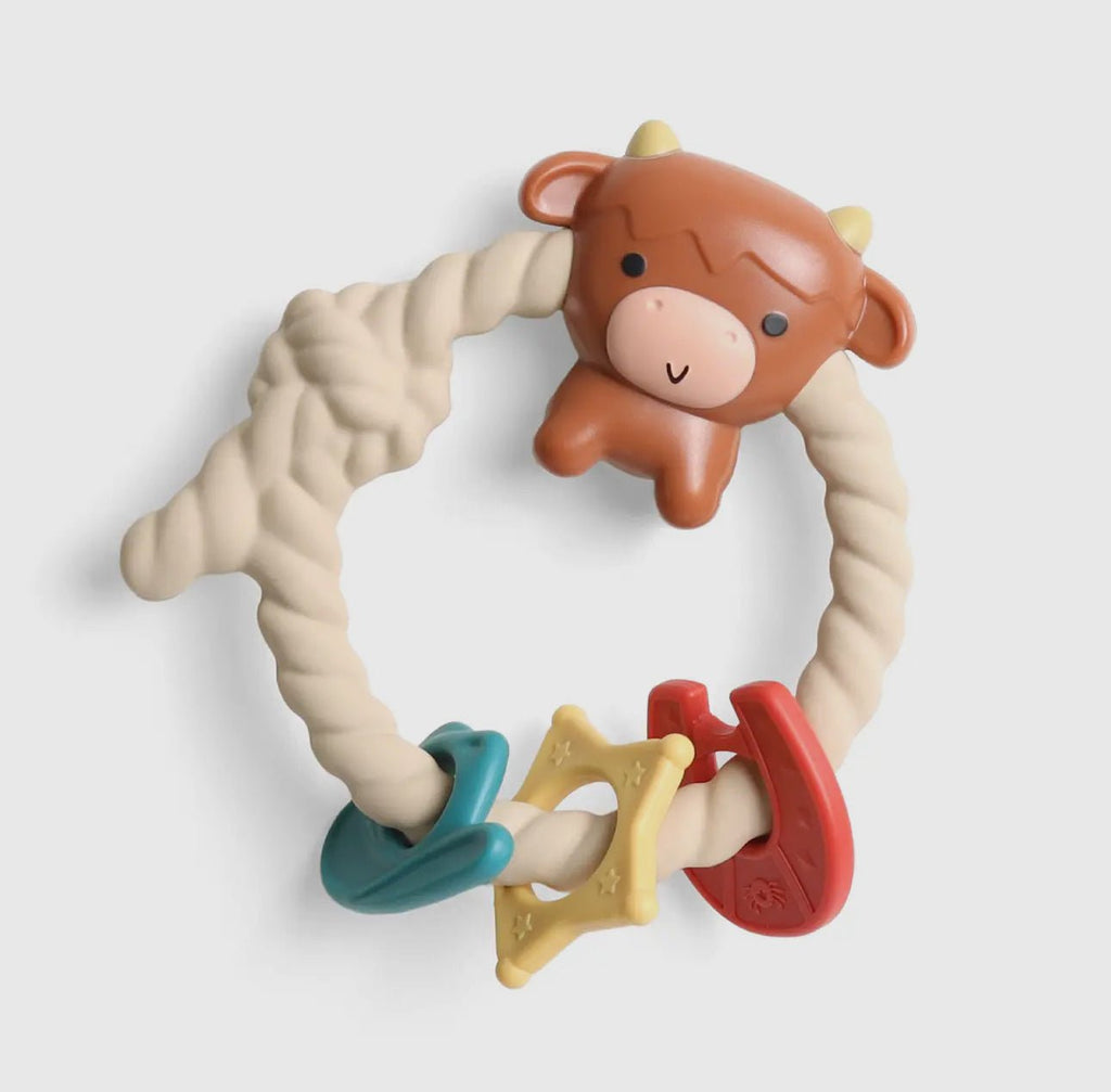 Silicone Teether Rattle - 260 Broadway Boutique