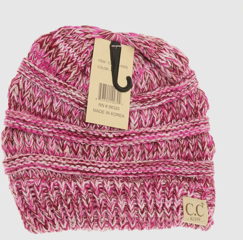 Slouchy C.C. KIDS Beanie Multiple Colors - 260 Broadway Boutique