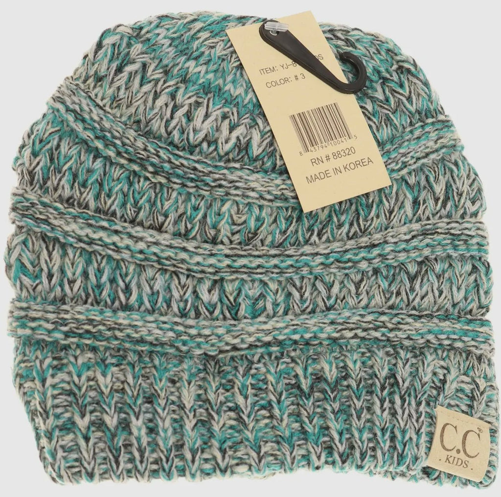 Slouchy C.C. KIDS Beanie Multiple Colors - 260 Broadway Boutique