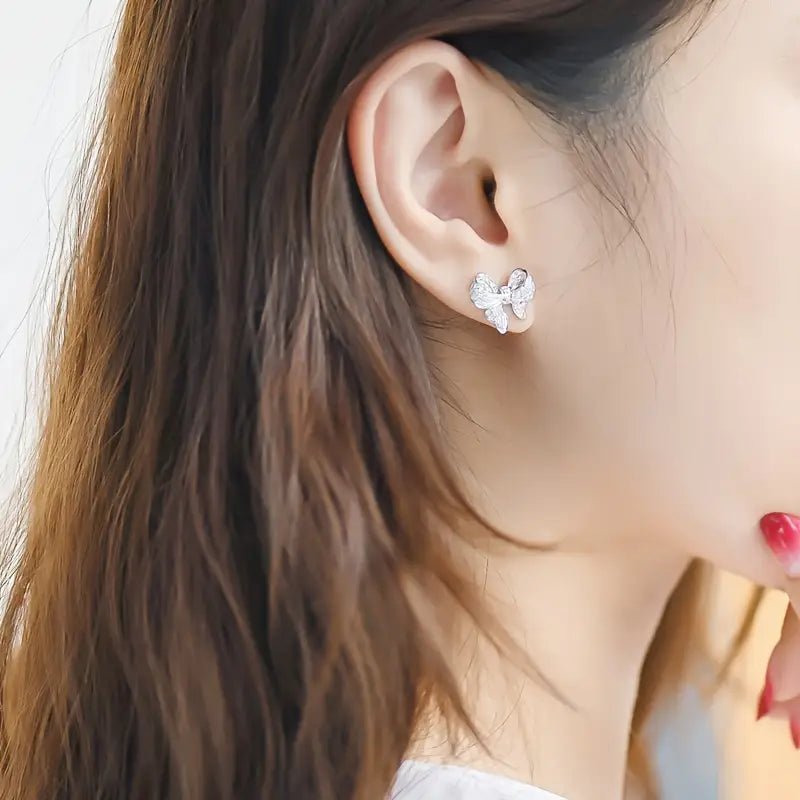 Small Luxury Synthetic Zirconia Earrings - 260 Broadway Boutique