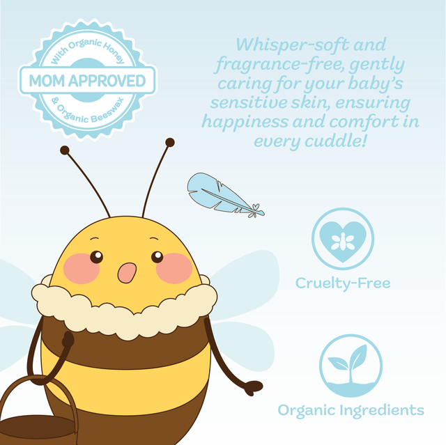 SMALL Naked Bee Baby Lotion - 260 Broadway Boutique