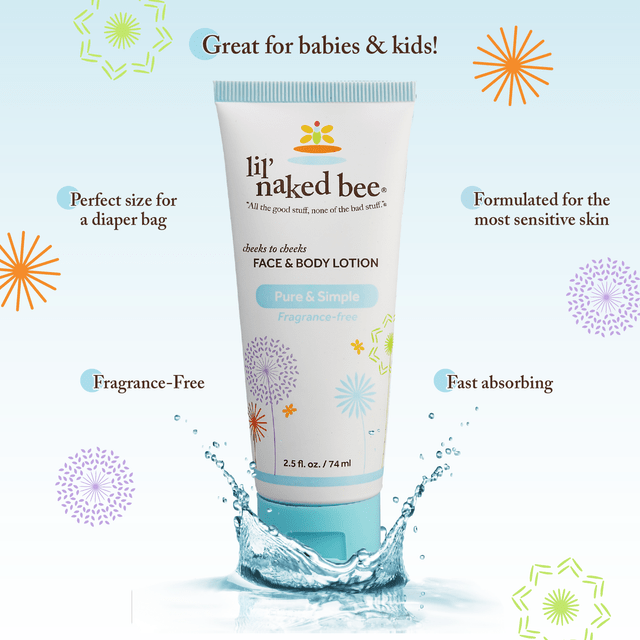 SMALL Naked Bee Baby Lotion - 260 Broadway Boutique
