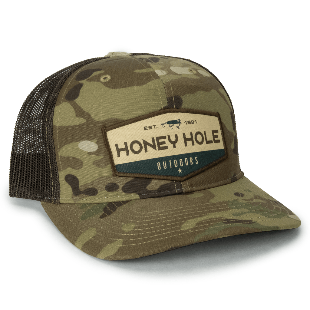 Snapback - Brown OG Hex - Mulitcam - 260 Broadway Boutique
