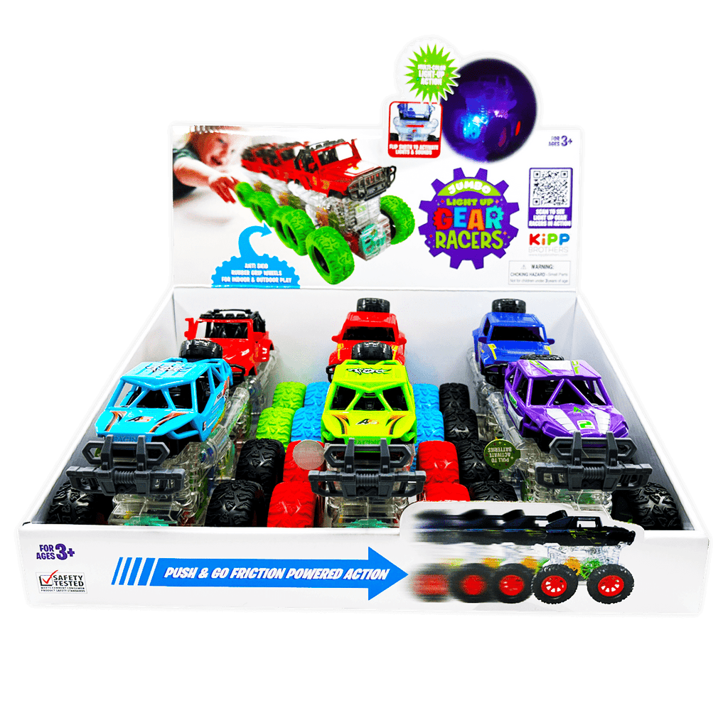 So Much Fun! JUMBO Light Up Vehicles Toy Car - 260 Broadway Boutique