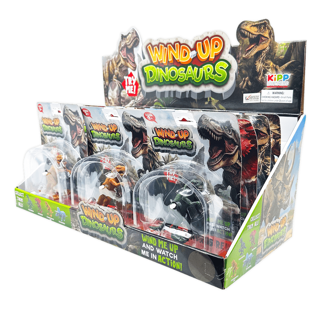 So Much Fun! Wind - Up Action Dinosaur Toy - 260 Broadway Boutique