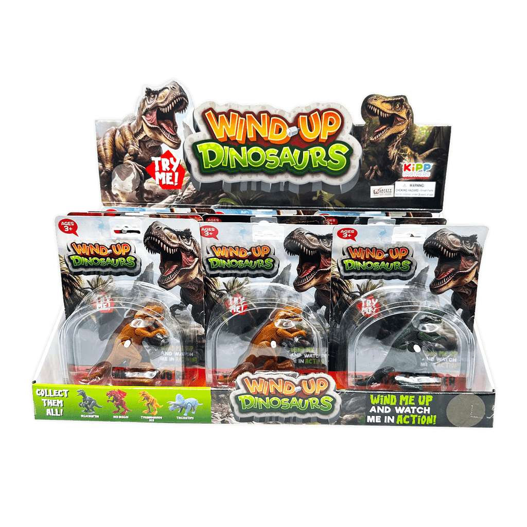 So Much Fun! Wind - Up Action Dinosaur Toy - 260 Broadway Boutique