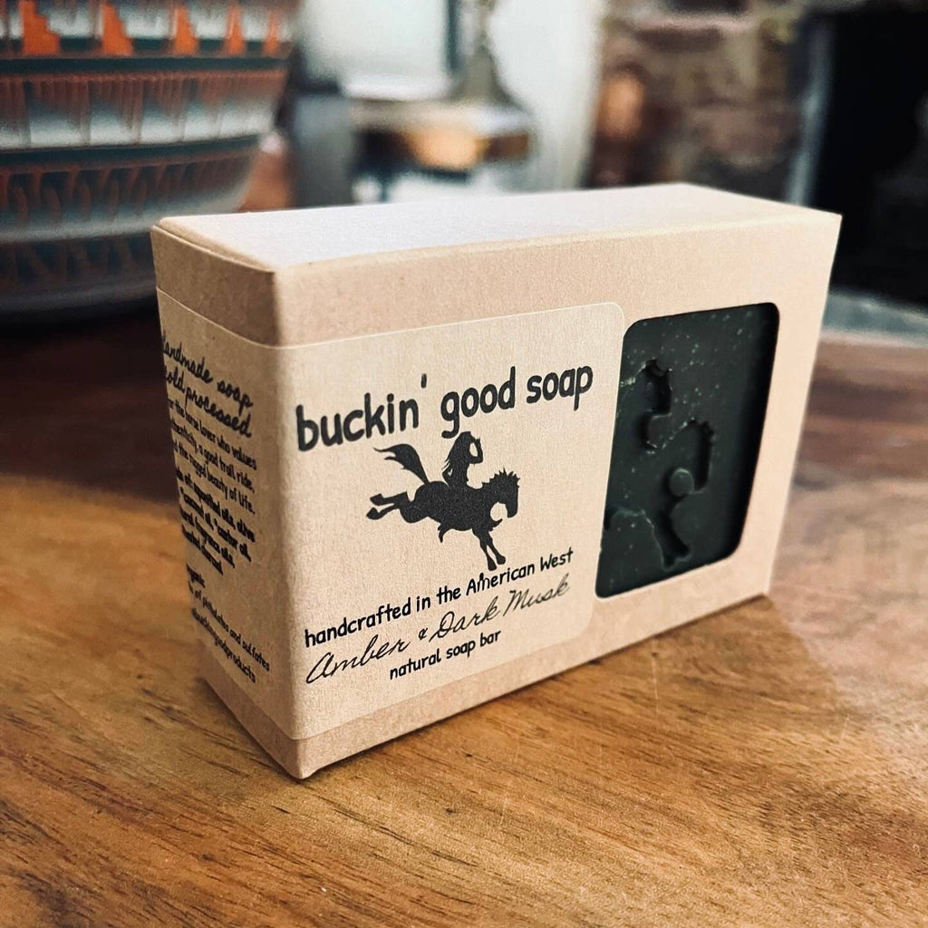Soap Amber Dark Musk (western decor, western boutique) - 260 Broadway Boutique