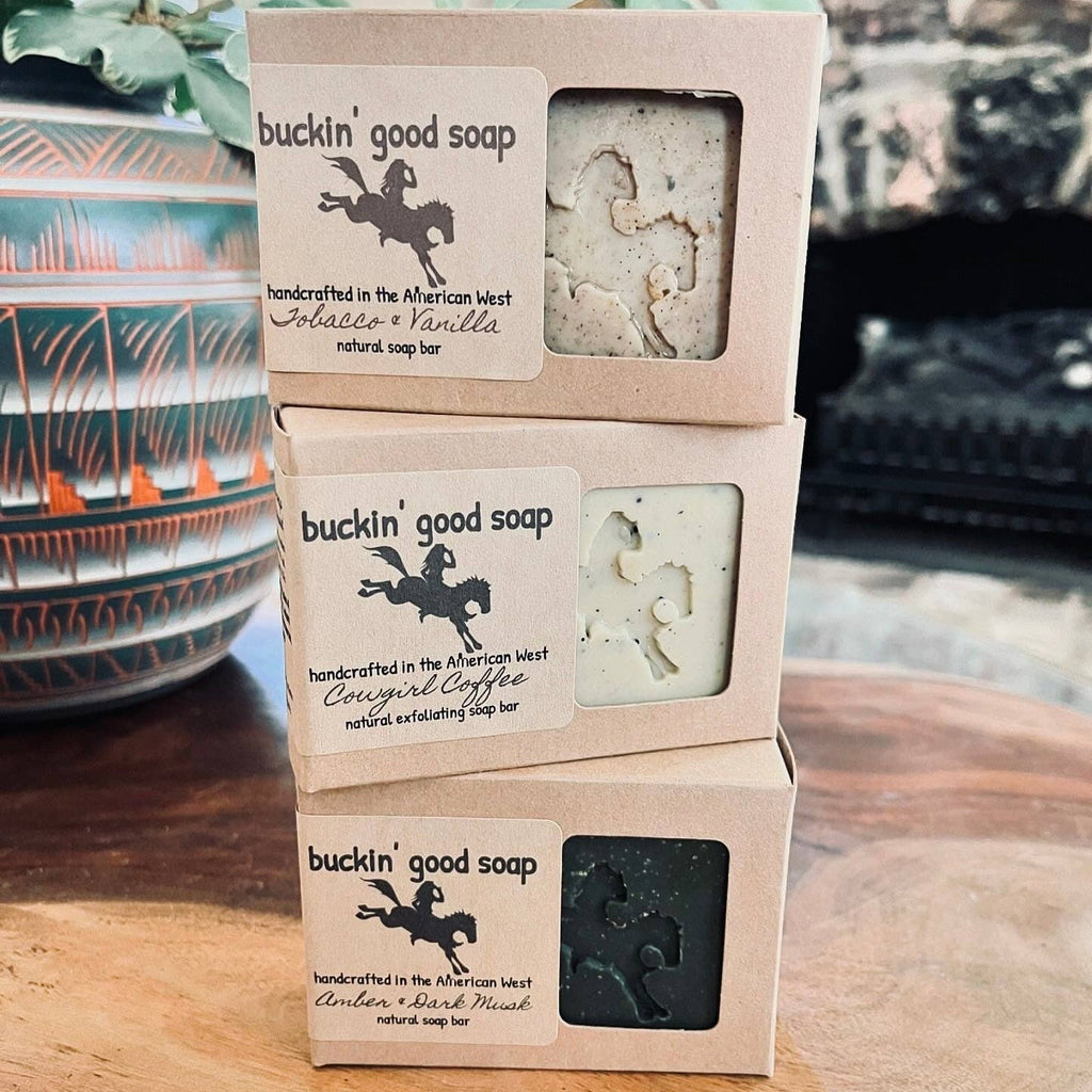 Soap Amber Dark Musk (western decor, western boutique) - 260 Broadway Boutique