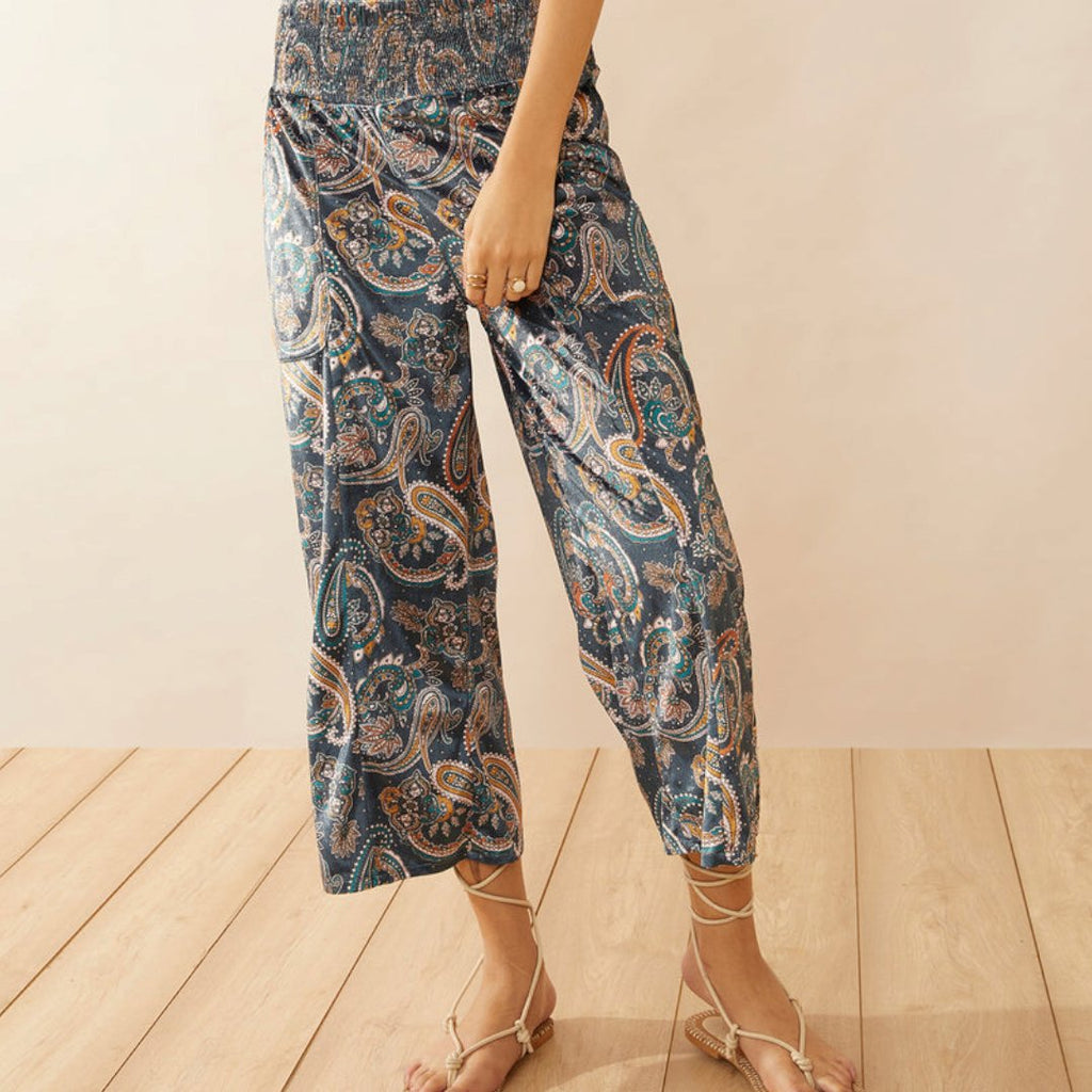 Sophia Paisley Pants - 260 Broadway Boutique