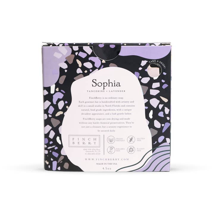 Sophia Soap Artisan Handcrafted Bar Soap - 260 Broadway Boutique