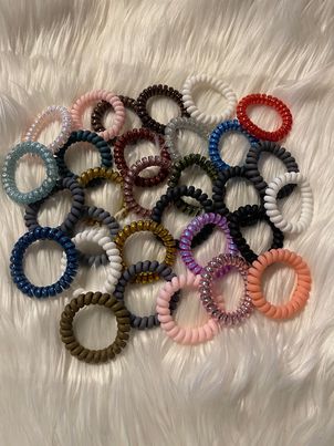 Spiral Hair Tie pack (3pc.) - 260 Broadway Boutique