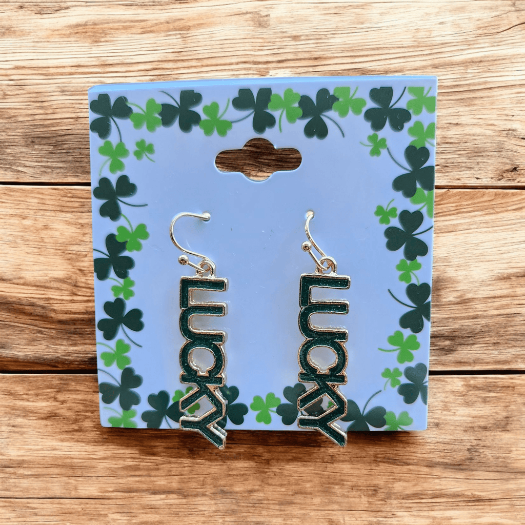 St Patrick's Day Earrings - 260 Broadway Boutique