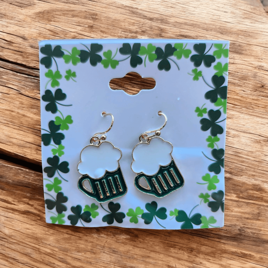 St Patrick's Day Earrings - 260 Broadway Boutique